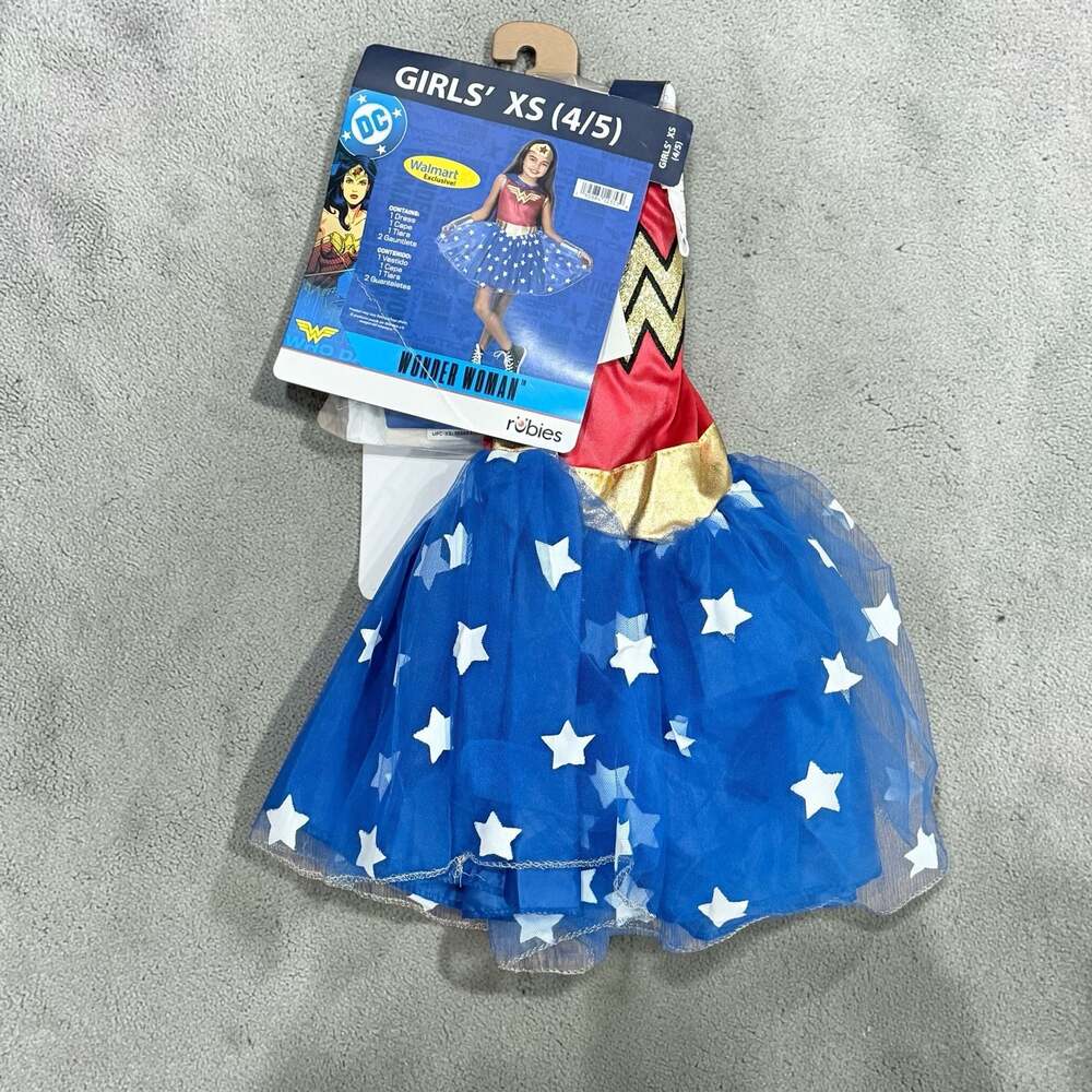 Rubie's DC Comics Wonder Woman Girls Costume Size XS (4/5)